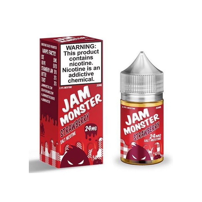 Jam Monster Strawberry Salt Likit 30ml