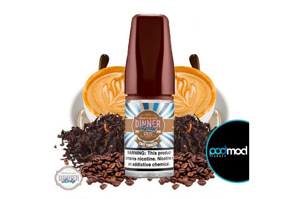 Dinner Lady Cafe Tobacco Salt Likit 30ml
