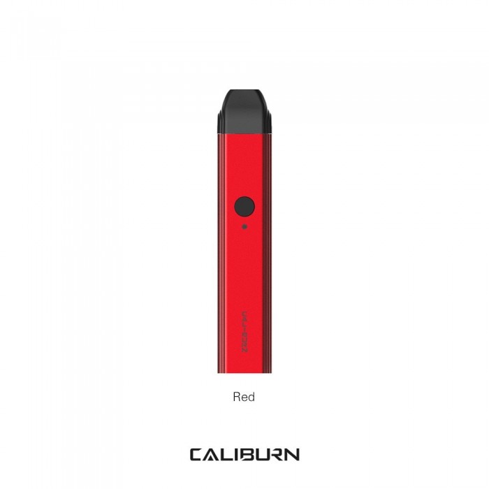 Uwell Caliburn Pod Mod kırmızı renkli, şık ve kompakt elektronik sigara.