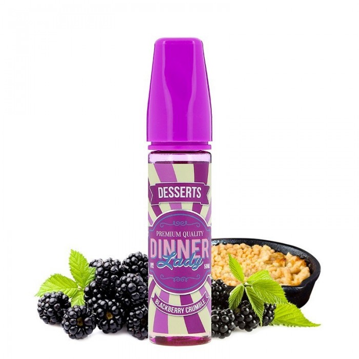 Dinner Lady Blackberry Crumble