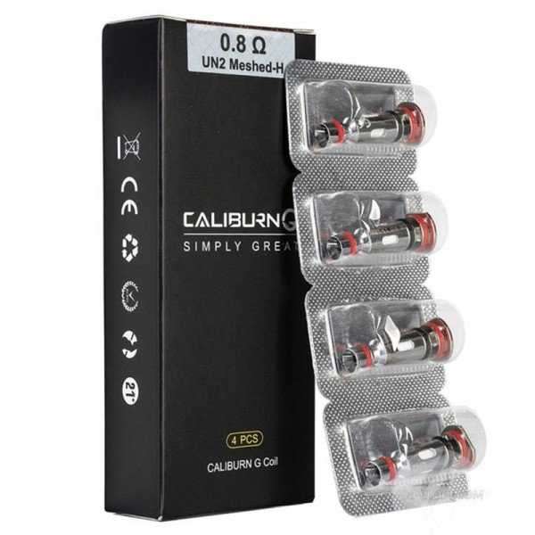 Uwell Caliburn G 0.8Ω Mesh Coil (4 Adet)