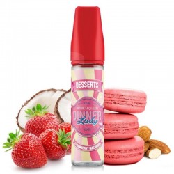 Dinner Lady Strawberry Macaroon E-Likit 60ml