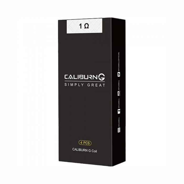 Uwell Caliburn G Coil 1.0 Ohm 4 Adet Siyah Kutu