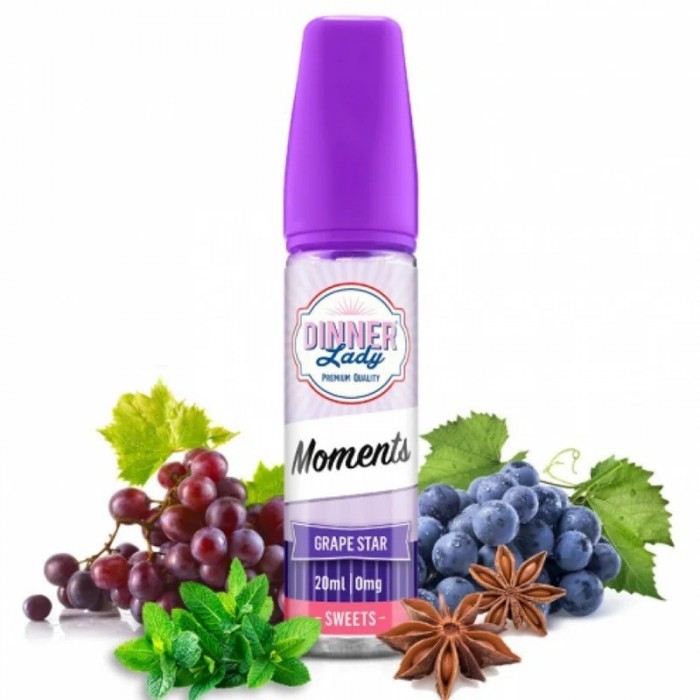 Dinner Lady Grape Star 60ml Likit