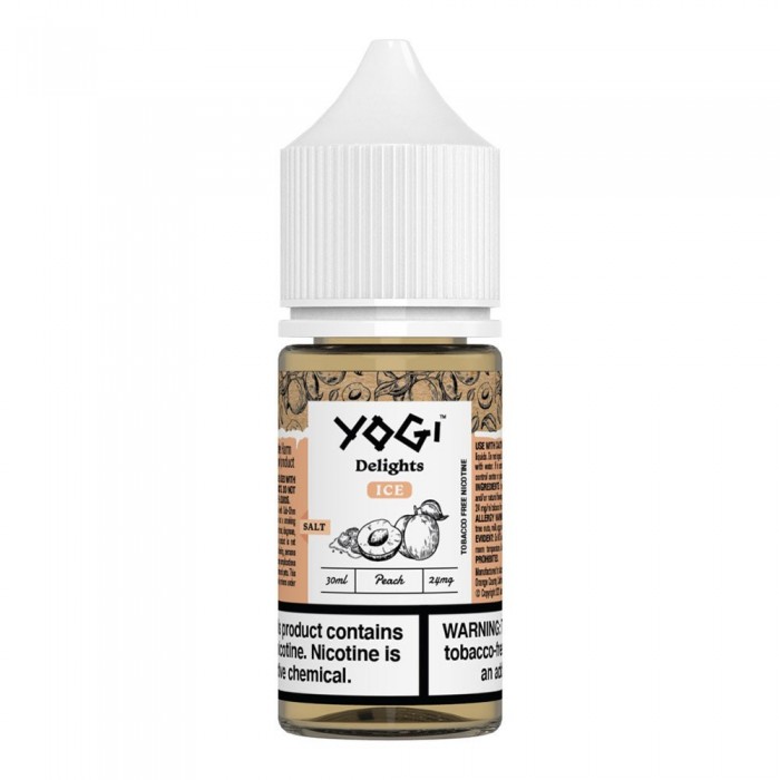 Yogi Delights Peach Ice Salt Likit