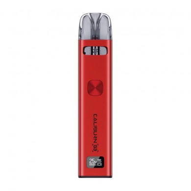 Kırmızı Uwell Caliburn G3 Pod 25W elektronik sigara cihazı