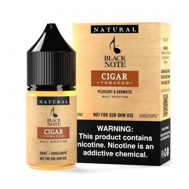 Black Note Cigar Tobacco Salt Likit