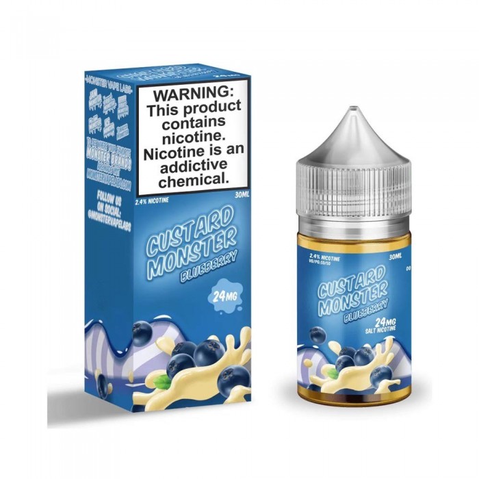 Custard Monster Blueberry Salt Likit