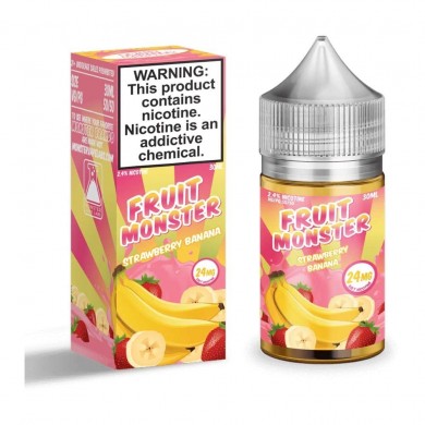 Fruit Monster Strawberry Banana Salt Likit