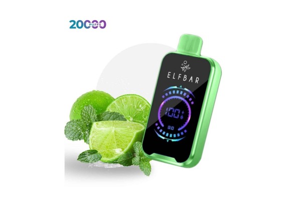 Elfbar Raya D2 Lemon Mint 20000 Puff