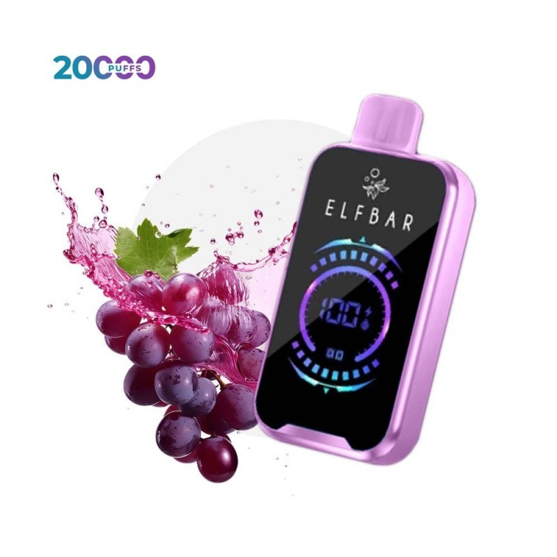 Elfbar Raya D2 Grape ICE 20000 Puff
