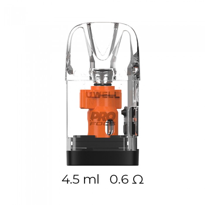 Uwell EM2 Kartuş (4.5ml, 0.6Ω) Turuncu İç Coil