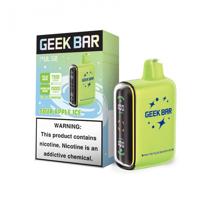 Geek Bar Pulse 15000 Sour Apple Ice