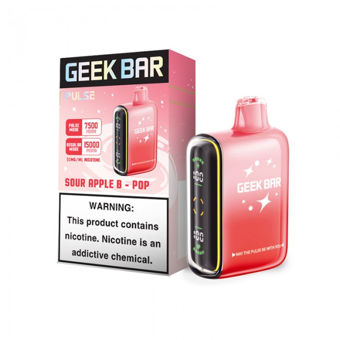 Geek Bar Pulse 15000 Sour Apple B-Pop