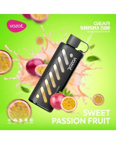 Vozol Gear Shisha 25000 Sweet Passion Fruit