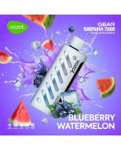 Vozol Gear Shisha 25000 Blueberry Watermelon