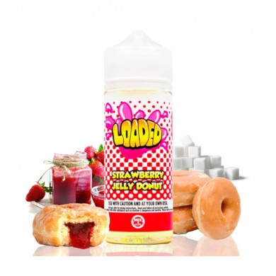 Loaded Strawberry Jelly Donut 120ml