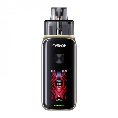 Uwell Typhos Pro 45w Pod Mod Siyah Altın, E-Sigara