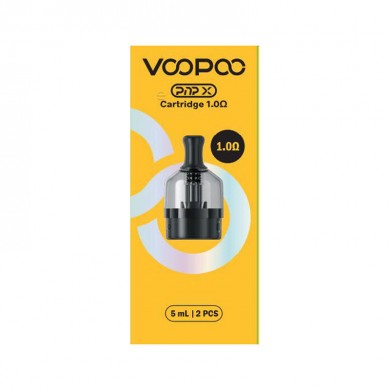 Voopoo PnP X MTL Kartuş 1.0Ω, 5ml, siyah, paket içeriği