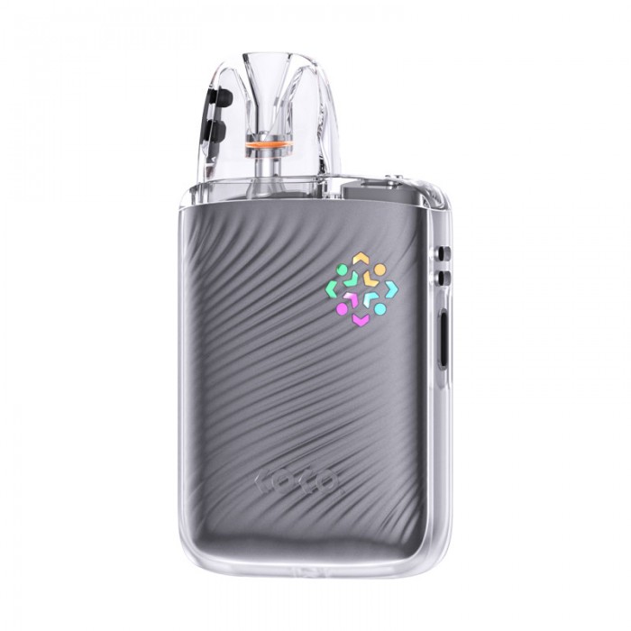Uwell Caliburn G5 Lite KOKO Pod 35w gri, şeffaf kartuşlu pod cihaz.
