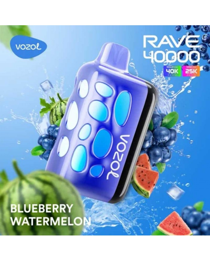 Vozol Rave 40000 Blueberry Watermelon