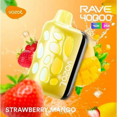 Vozol Rave 40000 Strawberry Mango