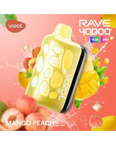 Vozol Rave 40000 Mango Peach
