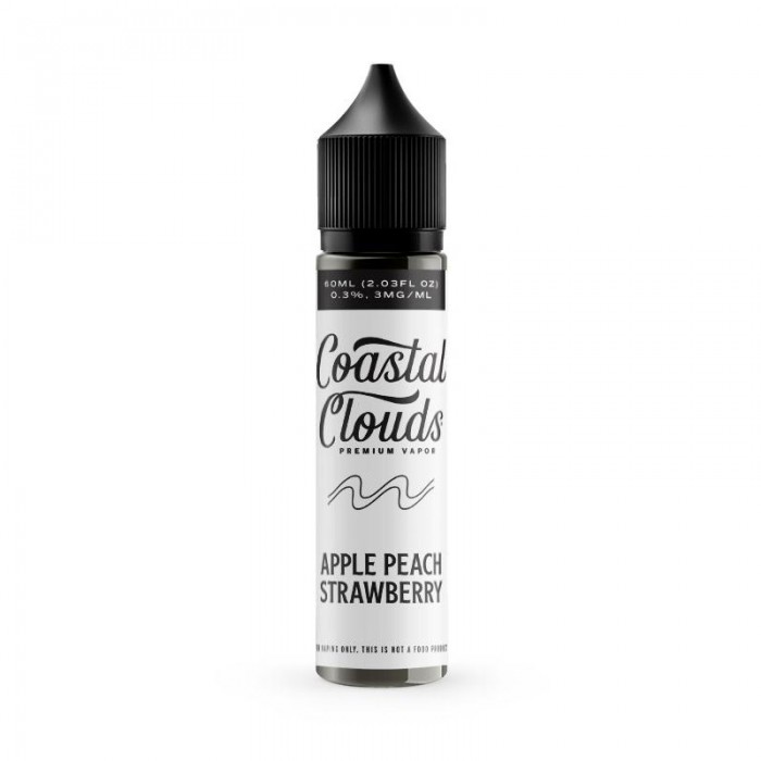 Coastal Clouds Apple Peach Strawberry 60 ML