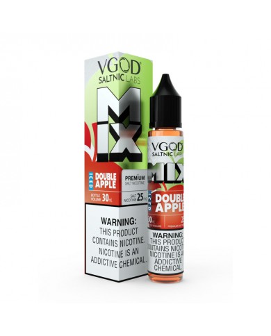 VGOD Saltnic Iced Double Apple 30ml Premium Salt Likit 25mg