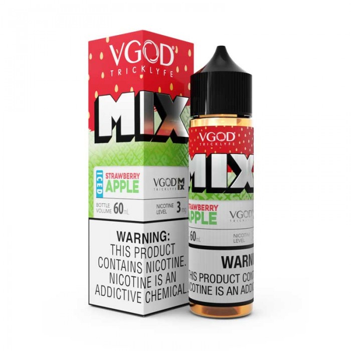 VGOD Mix Iced Strawberry Apple Likit 60ml