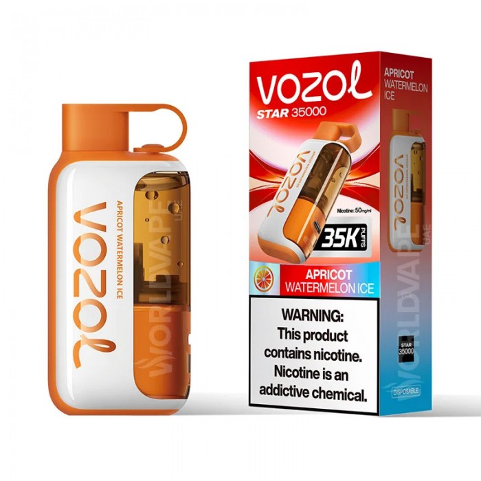 Vozol Star 35000 Apricot Watermelon Ice