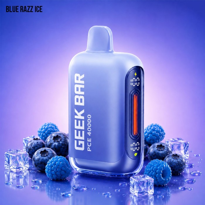 Geek Bar PCE 40000 Blue Razz Ice